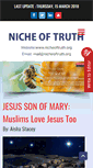 Mobile Screenshot of nicheoftruth.org